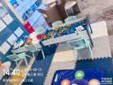 虎实小宝儿童积木桌子大颗粒男女孩宝宝益智拼装多功能大号尺寸木质玩具台 实拍图