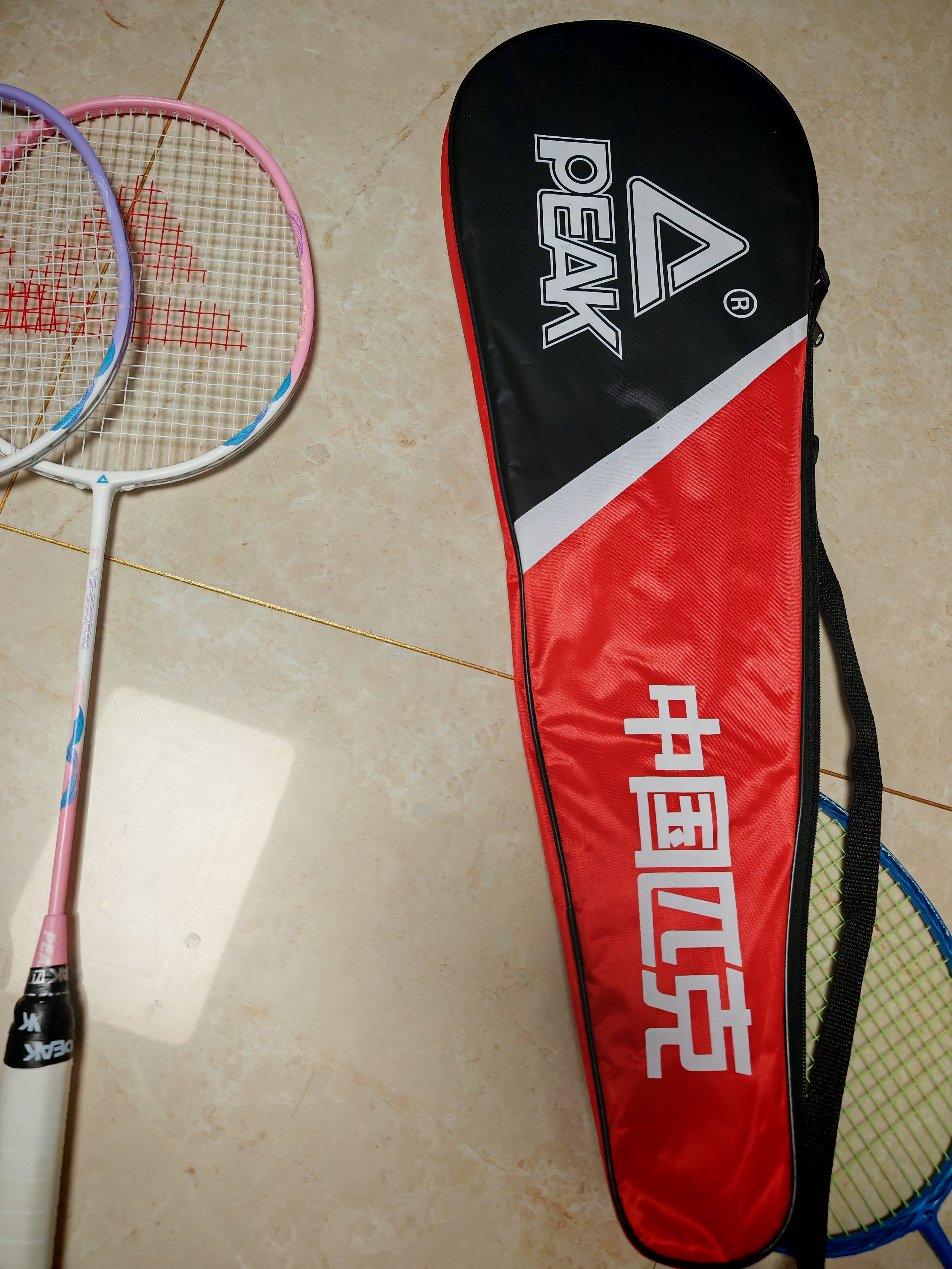 匹克羽毛球拍对拍套装超轻碳素拍防断线耐打训练比赛成人学生 实拍图