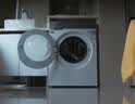西门子（SIEMENS）iQ50010+10KG大容量洗烘套装AI超氧智投全自动滚筒洗衣机变频烘干 WG54C5C80W+D80W 实拍图