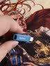 Sandisk闪迪128GB Type-C USB3.2 手机U盘DDC3蓝色 读速高达400MB/s 自动备份 手机电脑两用 双接口大容量优盘 实拍图