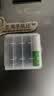 京东京造1.5v可充电锂电池 5号4粒（带收纳盒） 适用游戏手柄/键鼠/话筒/吸奶器/血压计等 AA五号 实拍图
