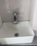波彼（BOBI）台上盆洗手盆台盆单盆 小户型尺寸洗面洗脸盆洗漱阳台陶瓷台下盆 8032A盆（48*37*13cm）送下水 实拍图