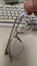 依视路（ESSILOR）眼镜片现片钻晶膜御1.6非球面防蓝光双面防UV配镜1片+MUISE镜框 实拍图
