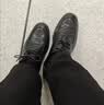 波图蕾斯英伦男士商务休闲鞋正装皮鞋男系带耐磨通勤婚鞋男 9829 黑色 39 实拍图