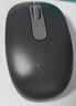 罗技（Logitech）M196 无线蓝牙鼠标 办公鼠标 笔记本商务办公家用 小巧便携 对称手型 石墨灰 实拍图