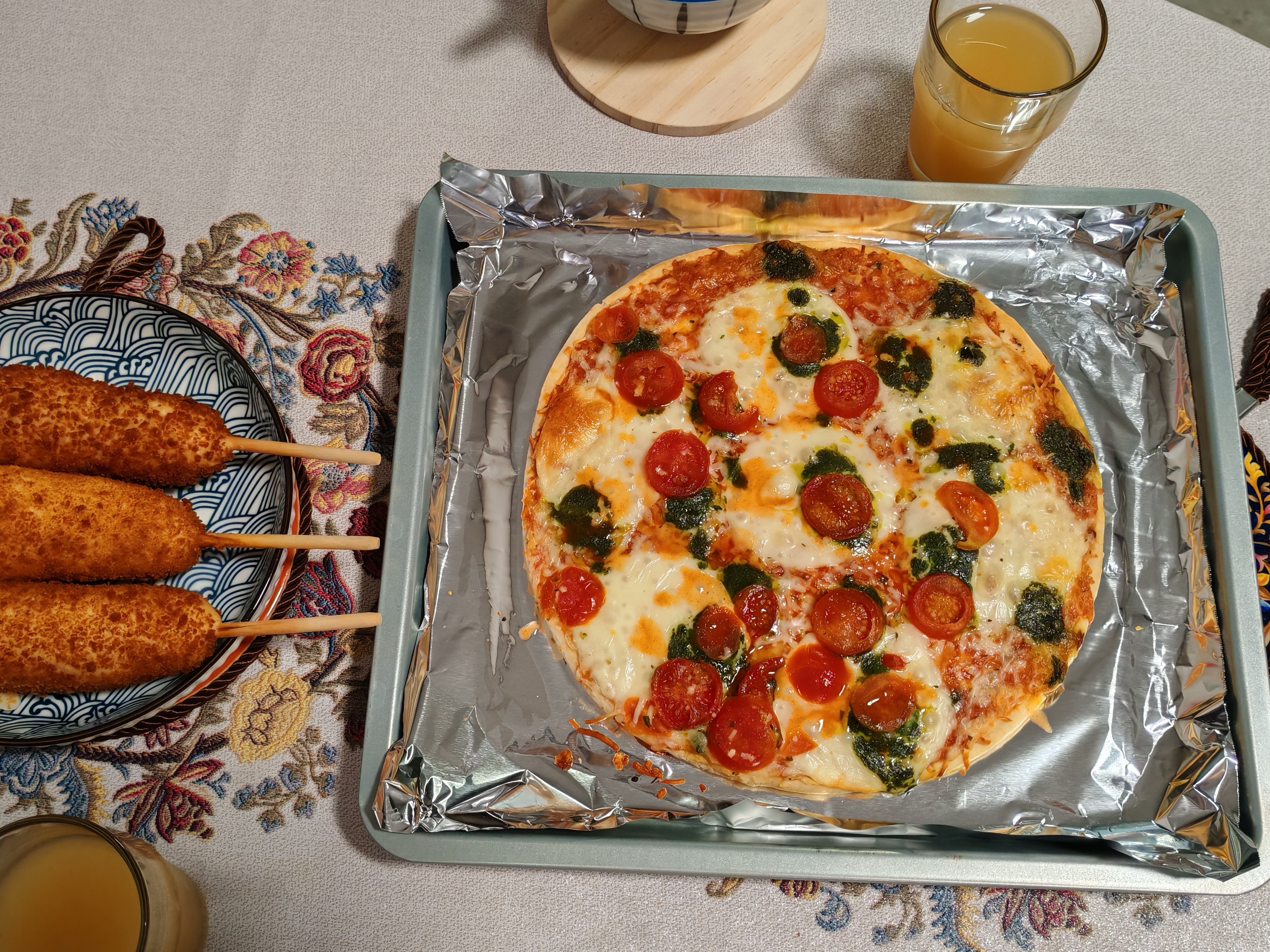 欧特家博士（DR. OETKER）披萨加热即食芝士比萨披萨饼烘焙食材马苏里拉355g春节也送货 实拍图
