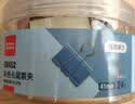 齐心【超级爆款】24只41mm黑色票夹燕尾夹大号金属长尾夹凤尾夹蝴蝶夹票据文件夹办公文具EB472 实拍图