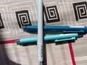 KACO菁点海洋物语按动笔中性笔ins高颜值小众0.5mm子弹头黑色水笔签字笔学生考试刷题笔碳素笔3支K1028 实拍图