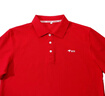 JOY&DOGA“35711”梦想系列文化衫 夏季T恤短袖翻领 红色POLO 2XL 实拍图