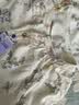 嫚熙（EMXEE）睡衣春夏季孕妇装衣服裤子哺乳待产产后月子服家居服套装弹力丝麻 绮幻花信-两件套（无哺乳口） M（适穿115斤以下） 实拍图