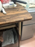 全品屋餐桌椅组合家用饭桌子小户型简约公寓快餐出租商用长方形电脑桌 胡桃木色 120cm 【宽60CM】单桌子 实拍图