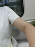 蕉下（beneunder）白t恤女短袖正肩打底衫棉吸汗春装内搭高档百搭CT005霜奶白L 实拍图