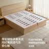 全友家居 原木风高箱储物收纳床1.8米x2米现代简约主卧室双人大床 实拍图