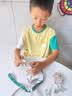 兰酷帕非遗手工DIY材料壮锦苗银小土豆毛绒玩偶钥匙扣早教玩具开学礼物 实拍图