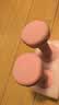 Keep哑铃女士健身家用彩色浸塑环保手铃亚铃全身塑形樱粉1kg*2 实拍图