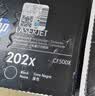 惠普（HP）202X（CF501X）原装硒鼓青色单支装（适用hp m281fdw/254dw/254NW/280NW/281FDN）打印页数2500 实拍图