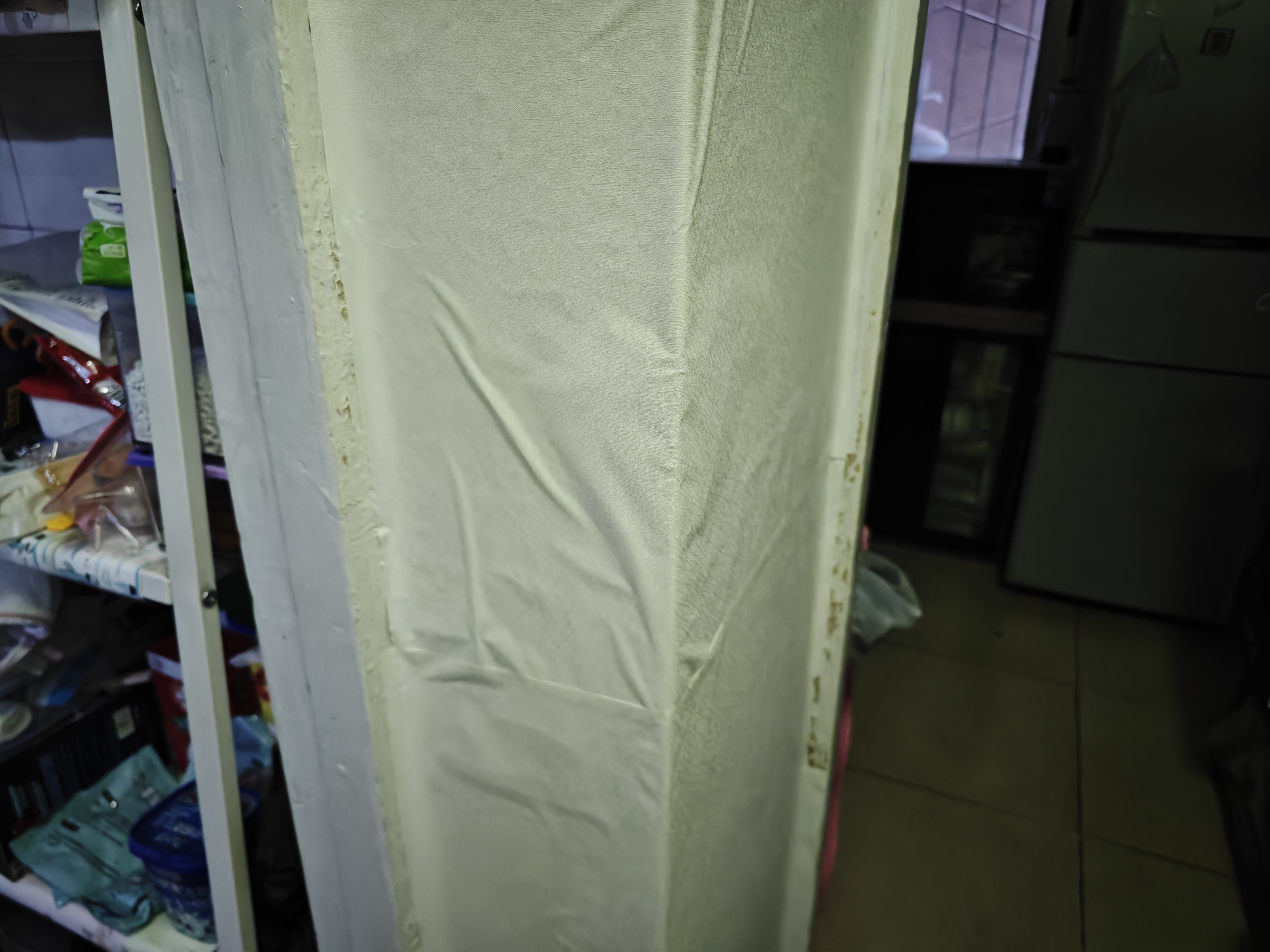 墨斗鱼墙贴纸自粘白色墙纸0.45*10米防水遮瑕墙壁贴纸客厅卧室翻新贴 实拍图