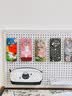 小匠材洞洞板墙上置物架免打孔宿舍客厅墙面五金工具展示收纳架40*60白 实拍图
