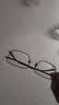 依视路（ESSILOR） 钻晶系列高清耐磨防蓝光近视超薄镜片专业配度数眼镜架男女镜框 钛+金属-全框-4004BK-黑色 镜框+依视路膜岩高清1.60现片 实拍图