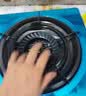 康宝台式燃气灶单灶【超高性价比】家用天然气5.0KW猛火灶加厚不锈钢面板租房公寓单眼灶具ES18 实拍图