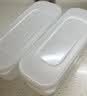 京东京造保鲜盒 冰箱收纳盒食品级密封套装面条杂粮餐盒 2L 2只装 实拍图