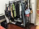 顺优加粗32管双杆衣帽架卧室落地室内晾晒衣服架可移动150黑色SY-445 实拍图