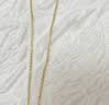 周六福18K黄金项链女O字链素链锁骨链生日礼物 黄18K 约1.6g-47cm 实拍图