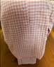MUJI[自营限定款]女士无侧缝 双层纱织睡衣 纯棉家居服 浅粉红色 L 实拍图