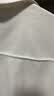 伯德小姐白色设计感轻奢v领衬衫女夏通勤短袖上衣职业小个子面试衬衣 M 实拍图