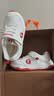 基诺浦（ginoble）学步鞋春秋款机能鞋透气1-5岁男女宝宝鞋子GW1486A 白色/番茄红 25.5 160mm 适合脚长156-165mm 晒单实拍图