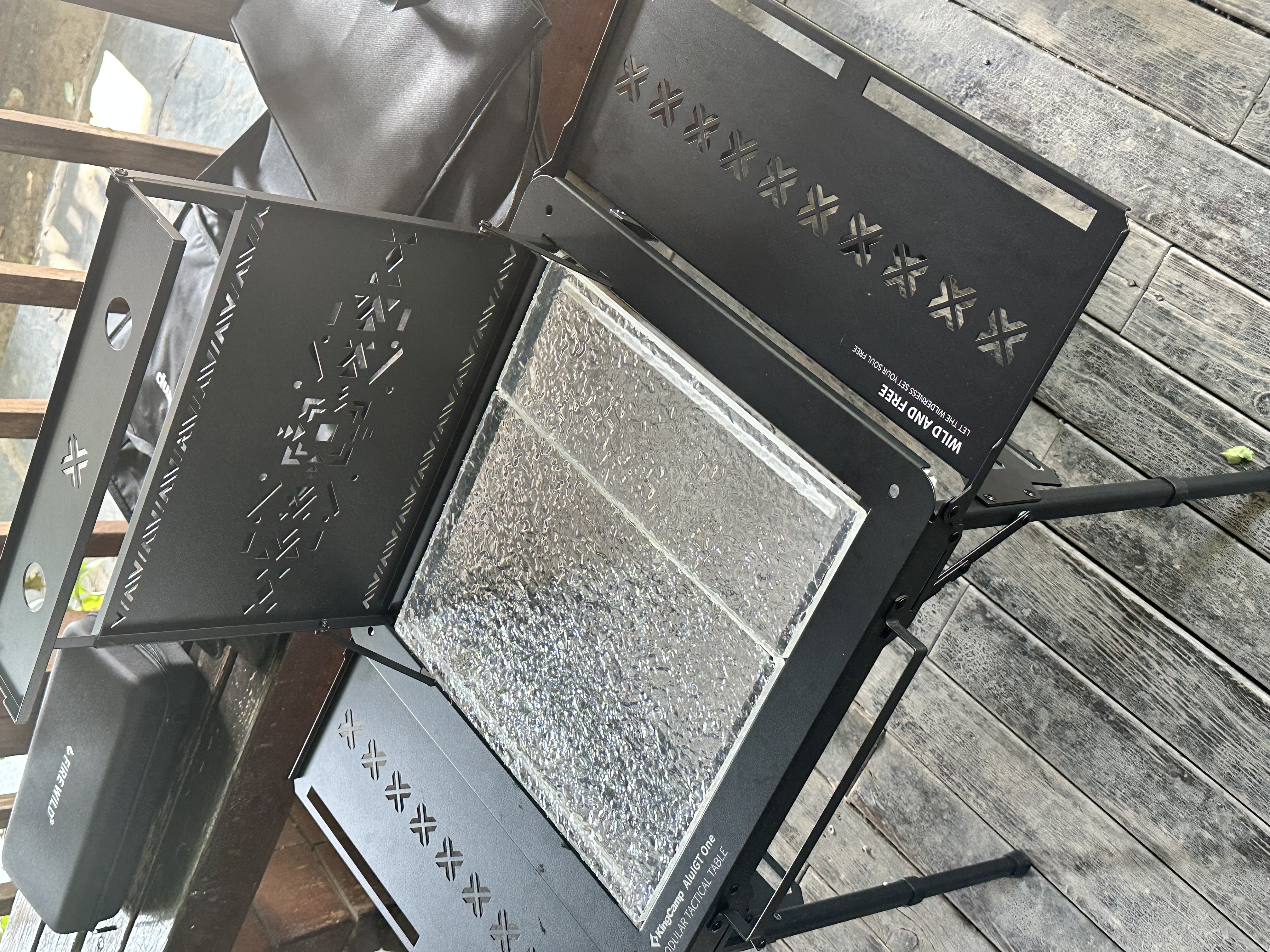 康尔（KingCamp）玄甲IGT露营桌户外便携模块化野餐桌多功能战术折叠桌KC2741 实拍图