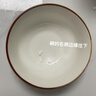【东东农场专供】陶瓷碗家用喜庆乔迁新居碗碟餐具套装岁月静好 岁月静好3碗 实拍图