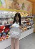 尤克达蒂书包女初中生大容量双肩包ins风小众韩系少女外出高中生学生背包 灰色大号【带波点星星挂件】 实拍图
