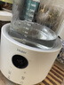 海尔恒温电热水壶1.5L 速热烧水壶煮茶壶冲泡奶粉调奶器 保温除氯不锈钢加热盘电热水壶H207白色 实拍图