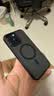 挚卫士【肤感磁吸】适用苹果15Promax手机壳iPhone15Promax保护套磁吸无线充电超薄防摔亲肤磨砂  午夜黑 实拍图