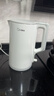 美的（Midea）烧水壶电热水壶304食品级不锈钢无缝内胆双层防烫1.7L大容量1800W智能断电SHJ1721 实拍图
