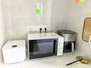 美的（Midea）【0涂层不锈钢】家用微波炉烤箱一体平板式900W变频一级能效23L机械旋钮简单操作光波炉升级款 【2026新升级】不锈钢内胆C231 实拍图
