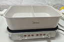 美的（Midea）[升级款]电火锅鸳鸯锅烤肉锅火锅0氟涂层超薄速沸电火锅多功能锅料理锅分体6.5L多用途锅DLS3322R2 实拍图