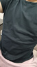 拇指白小T一代纯棉短袖T恤男女26春夏新品休闲小白丅百搭 墨黑男款 3XL 实拍图