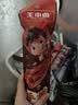 王小卤手撕风干烤鸭脖整根休闲卤味鸭货零食独立氮气包装黑鸭味65g*4 实拍图