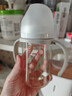 贝亲（Pigeon）自然离乳 PPSU重力球吸管双把手奶瓶 240mL 6月+ AA252 实拍图