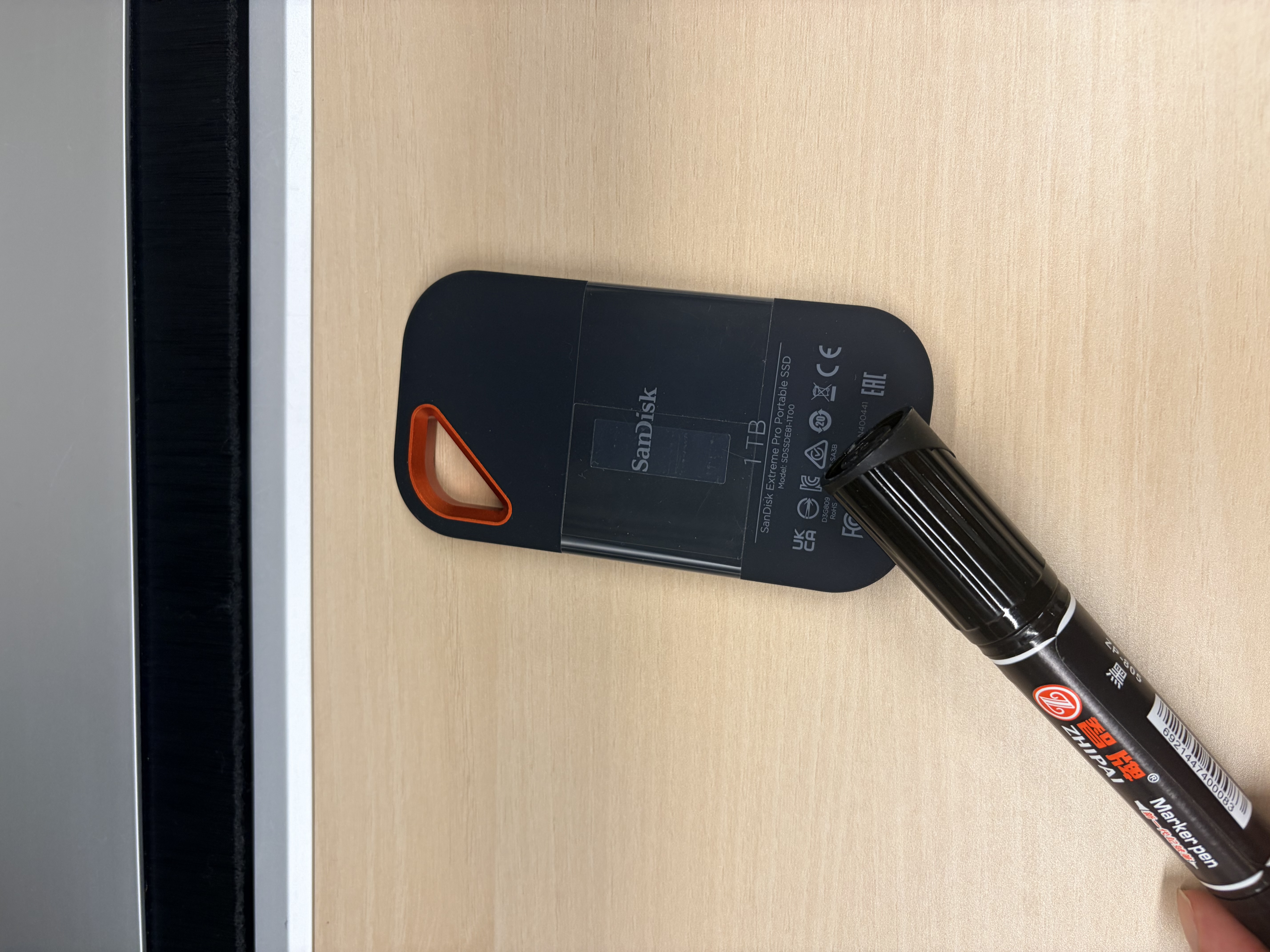闪迪（SanDisk）1TB Nvme移动固态硬盘（PSSD）E81至尊超极速Pro版SSD 读速2000MB/s 手机直连笔记本外接 三防保护 实拍图