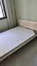 零树 实木床双人床简易1.35m*1.9m床+5cm椰棕床垫 包安装JY-B03(套装) 实拍图