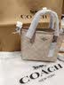 蔻驰（COACH） 女包奢侈品包包迷你托特包女士斜挎手提包 【京东仓】CW032SVPWH肩带随机发货 实拍图