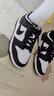 耐克NIKE女子休闲板鞋 DUNK 百搭大童运动鞋CW1590-100白黑37.5 实拍图