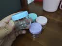 KOOGIS面霜分装瓶20g*4彩盖分装盒旅行分装瓶眼霜乳液化妆品便携空瓶子 实拍图