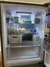 海尔「真省电」251L三门家用小户型电冰箱抗菌净味一级能效节能风冷无霜BCD-251WGHC3E7WV(银)国家补贴 实拍图
