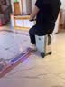 爱尔威（Airwheel）电动行李箱可骑行智能拉杆箱可坐可代步20英寸登机箱 青春版—银 实拍图