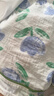 古今（GUJIN）夏季带胸垫新品100%纯棉睡衣女棉纱家居服可外穿睡裤大码套装XL 实拍图