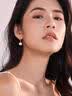 戚小米s925纯银珍珠耳环女耳扣轻奢高级感耳钉2026新款耳坠养耳洞耳饰 s925银珍珠耳环11mm（两只价） 实拍图